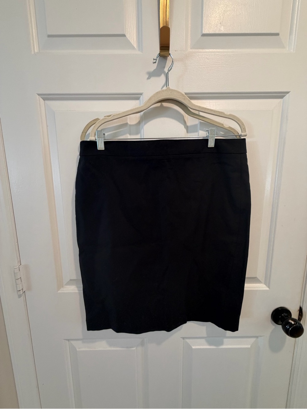 J. Crew Black Pencil Skirt - Sleek Workwear